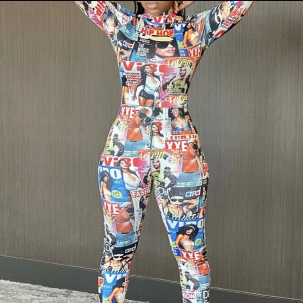 Hip Hop Billboard  Jumpsuit